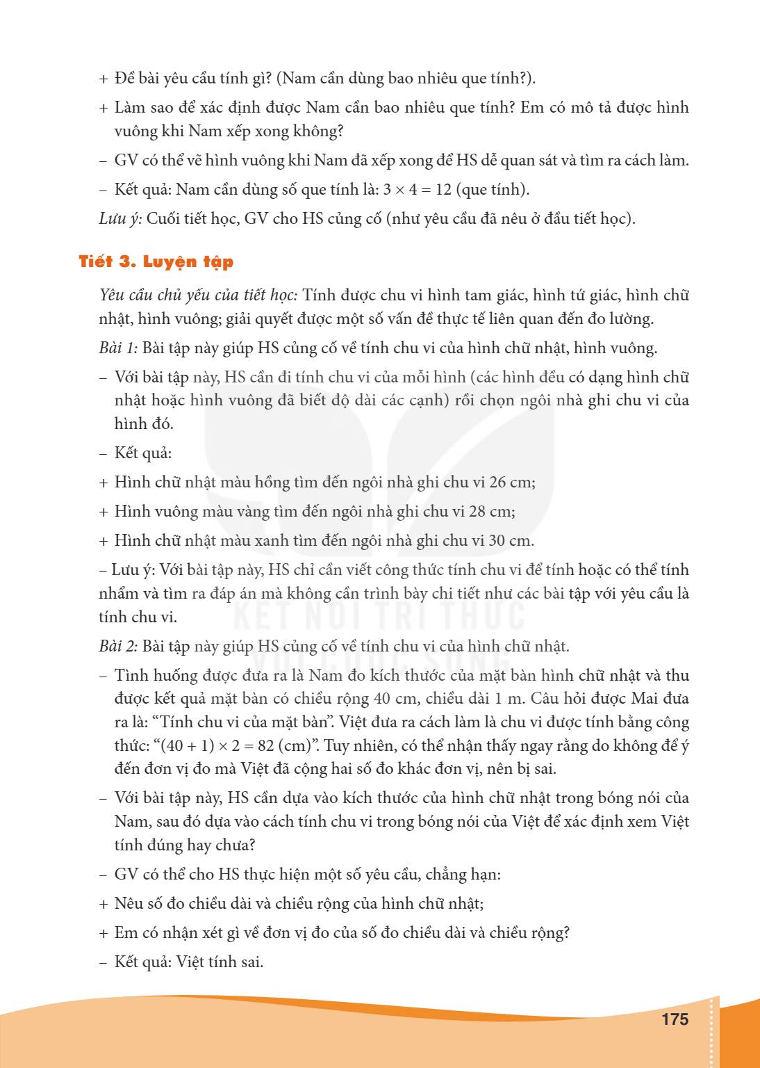 Đề bài yêu cầu tính gì? (Nam cần dùng bao nhiêu que tính?). + Làm sao để xác định được Nam cần bao nhiêu que tính? Em có mô tả được hình vuông khi Nam xếp xong 