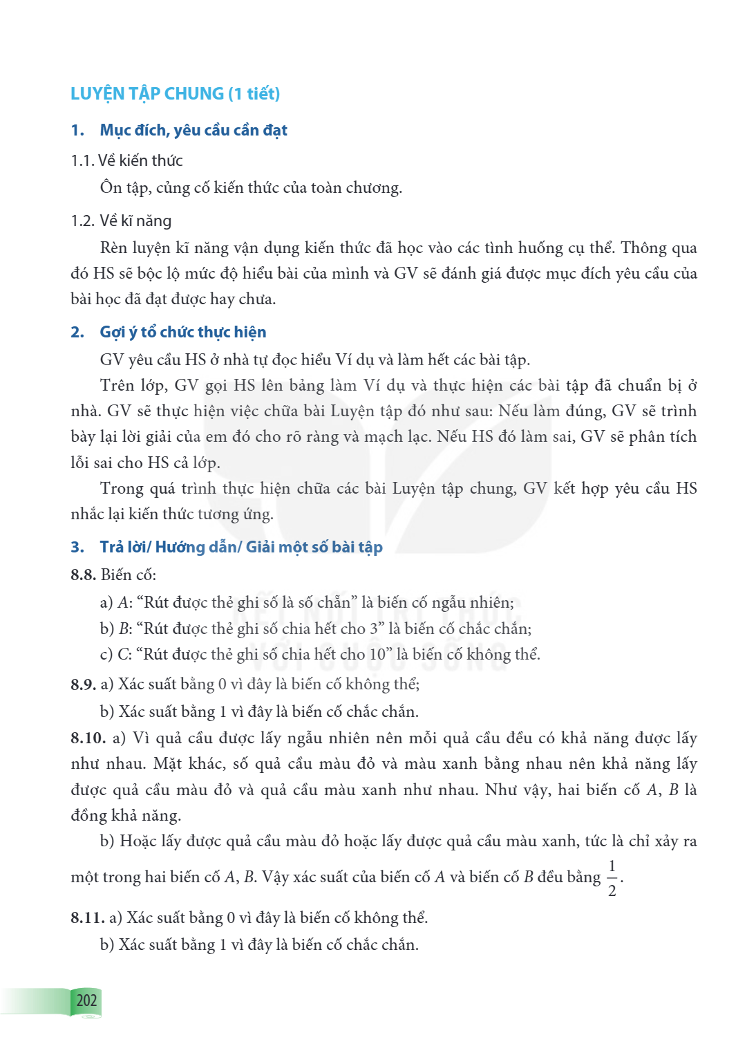 Luyện tập chung 1. Mục đích, yêu cầu cần đạt 1.1. Về kiến thức Ôn tập, củng cố kiến thức của toàn chương. 1.2. Về kĩ năng Rèn luyện kĩ năng vận dụng kiến thức đ