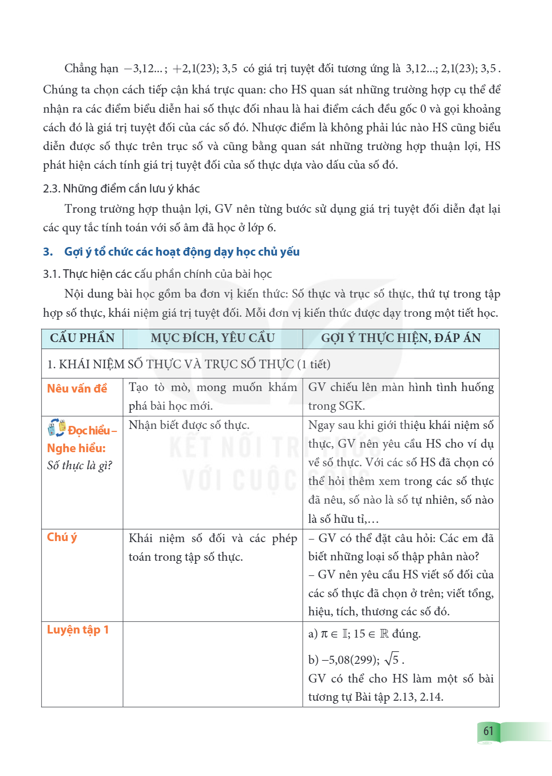 Chẳng hạn $-3{,}12\text{...};; +2{,}1(23);; 3{,}5$ có giá trị tuyệt đối tương ứng là $3{,}12\text{...};; 2{,}1(23);; 3{,}5$. Chúng ta chọn cách tiếp cận khá trự