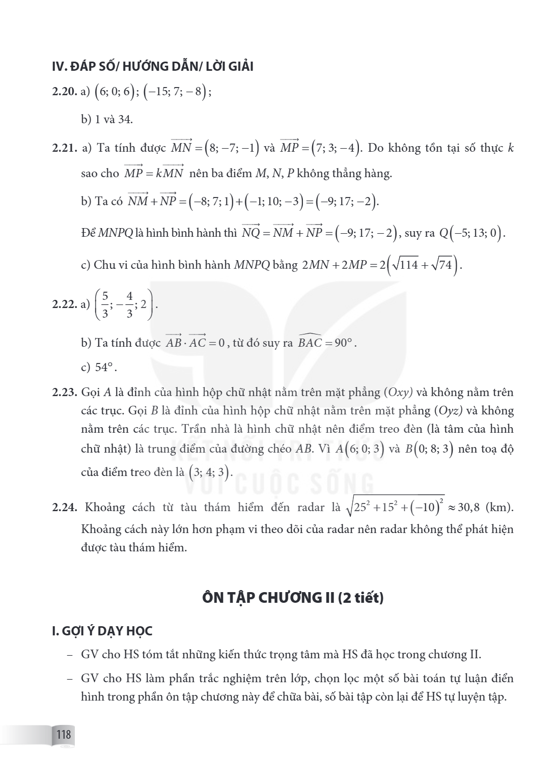 – GV cho HS tóm tắt những kiến thức trọng tâm mà HS đã học trong chương II. – GV cho HS làm phần trắc nghiệm trên lớp, chọn lọc một số bài toán tự luận điển hìn