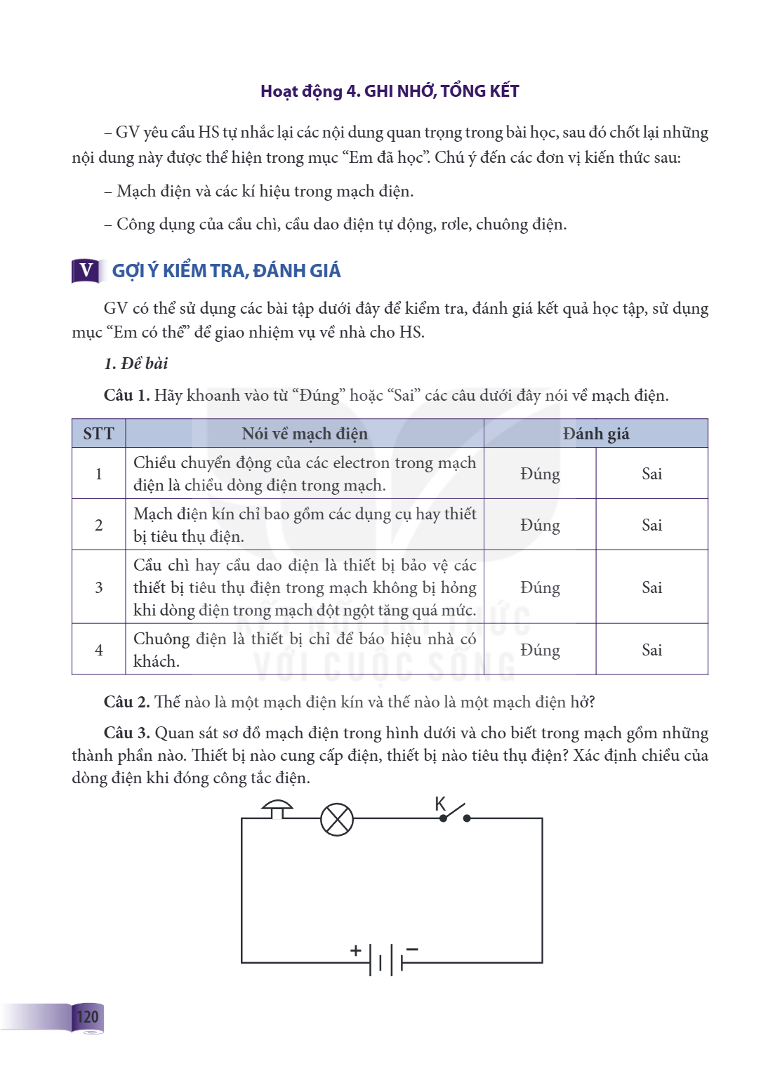Hoạt động 4. GHI NHỚ, TỔNG KẾT – GV yêu cầu HS tự nhắc lại các nội dung quan trọng trong bài học, sau đó chốt lại những nội dung này được thể hiện trong mục “Em