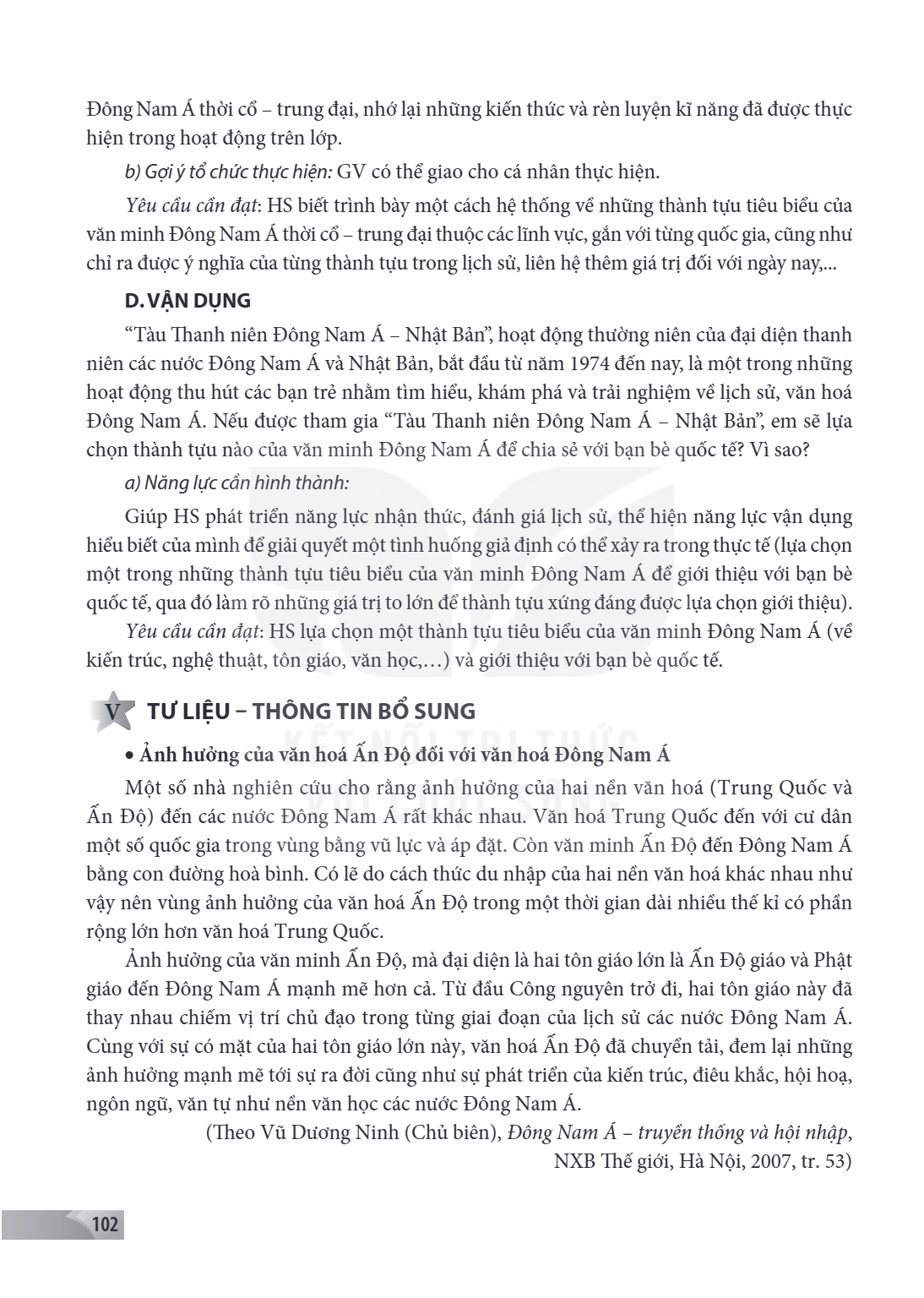 Đông Nam Á thời cổ - trung đại, nhớ lại những kiến thức và rèn luyện kĩ năng đã được thực hiện trong hoạt động trên lớp. b) Gợi ý tổ chức thực hiện: GV có thể g