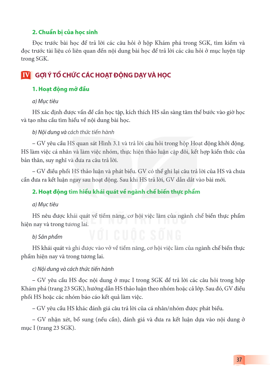2. Chuẩn bị của học sinh Đọc trước bài học để trả lời các câu hỏi ở hộp Khám phá trong SGK, tìm kiếm và đọc trước tài liệu có liên quan đến nội dung bài học để 