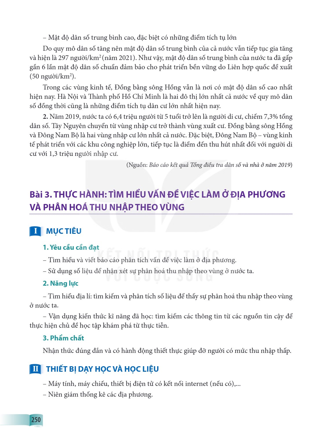 Thực hành: Tìm hiểu vấn đề việc làm ở địa phương và phân hoá thu nhập theo vùng I MỤC TIÊU 1. Yêu cầu cần đạt – Tìm hiểu và viết báo cáo phân tích vấn đề việc l