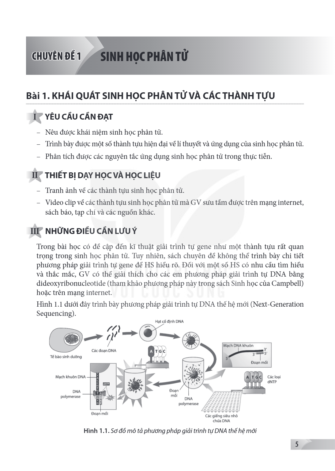 CHUYÊN ĐỀ 1 SINH HỌC PHÂN TỬ Bài 1. Khái quát sinh học phân tử và các thành tựu I YÊU CẦU CẦN ĐẠT Nêu được khái niệm sinh học phân tử. Trình bày được một số thà