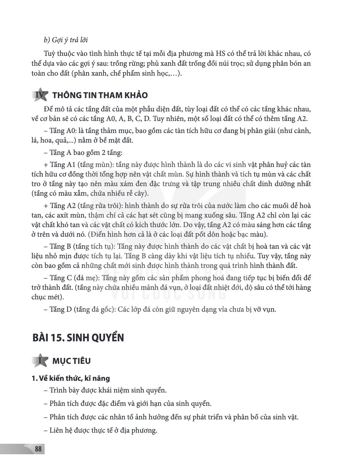 Bài 15. SINH QUYỂN I MỤC TIÊU 1. Về kiến thức, kĩ năng – Trình bày được khái niệm sinh quyển. – Phân tích được đặc điểm và giới hạn của sinh quyển. – Phân tích 