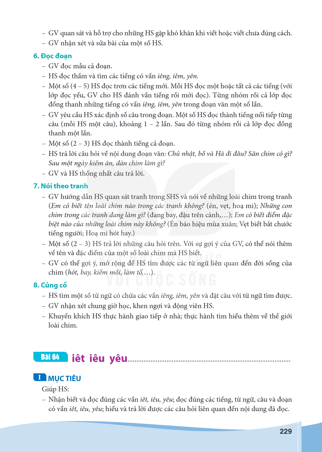 Bài 64 iêt iêu yêu I MỤC TIÊU Giúp HS: – Nhận biết và đọc đúng các vần iêt, iêu, yêu; đọc đúng các tiếng, từ ngữ, câu và đoạn có vần iêt, iêu, yêu; hiểu và trả 