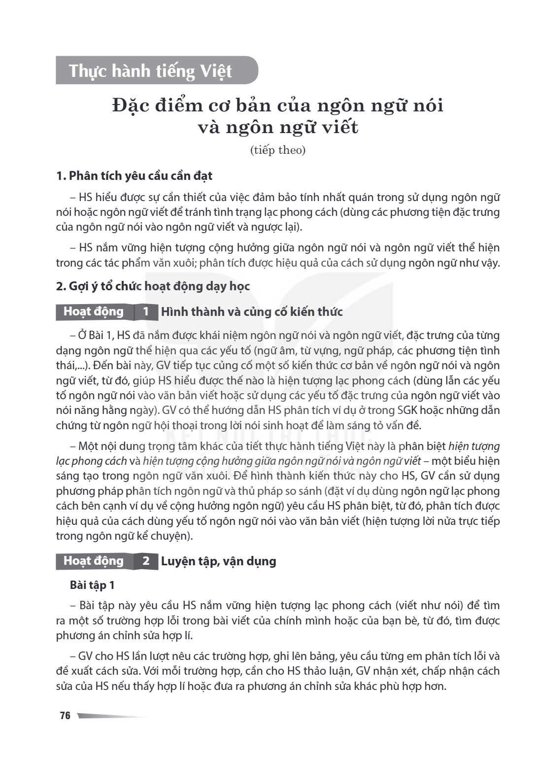 Thực hành tiếng Việt