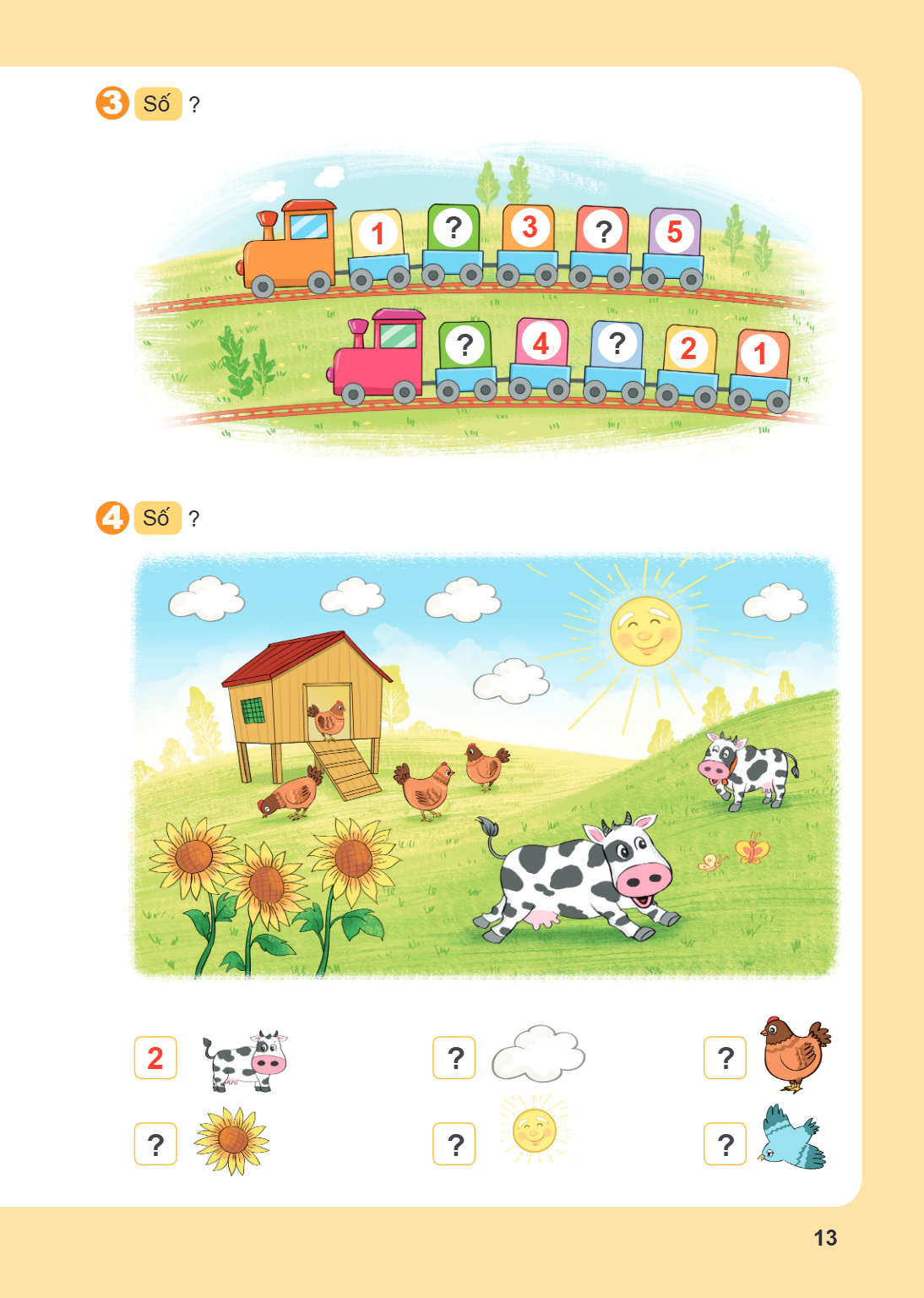 3 Số ? 4 Số ?