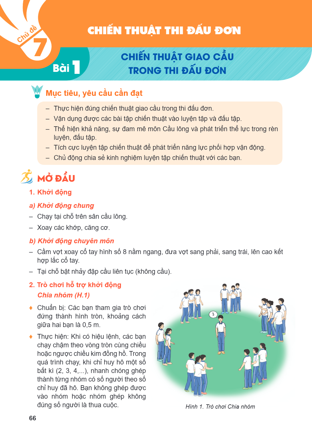 Bài 1. Chiến thuật giao cầu trong thi đấu đơn Bài 1. CHIẾN THUẬT GIAO CẦU TRONG THI ĐẤU ĐƠN Mục tiêu, yêu cầu cần đạt – Thực hiện đúng chiến thuật giao cầu tron