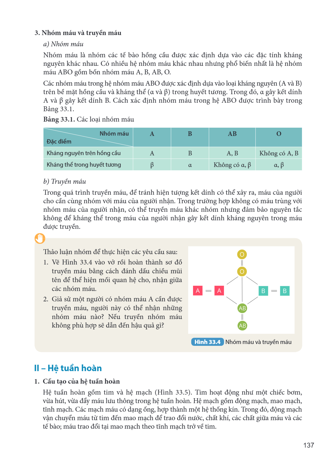 3. Nhóm máu và truyền máu a) Nhóm máu Nhóm máu là nhóm các tế bào hồng cầu được xác định dựa vào các đặc tính kháng nguyên khác nhau. Có nhiều hệ nhóm máu khác 