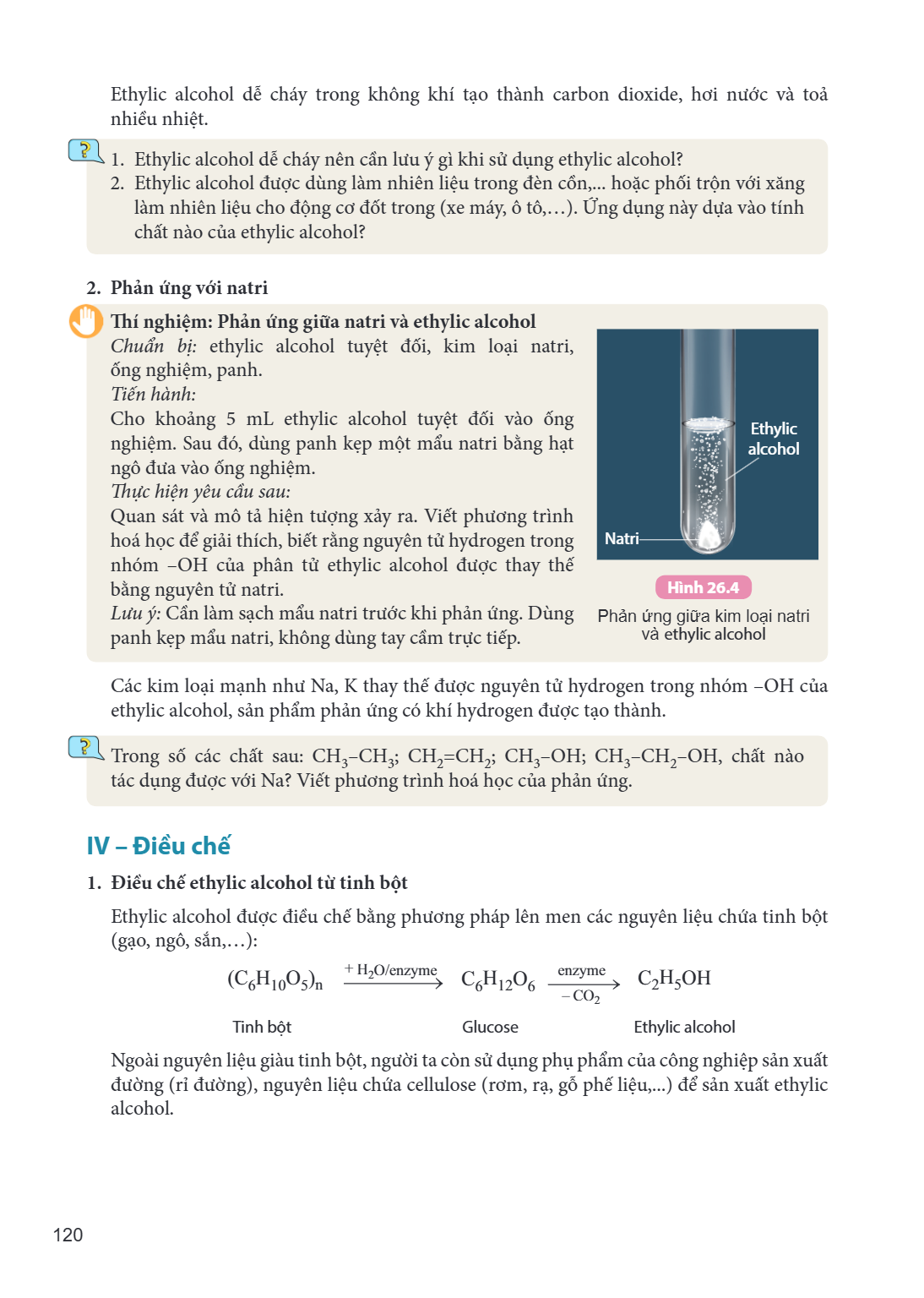 Ethylic alcohol dễ cháy trong không khí tạo thành carbon dioxide, hơi nước và toả nhiều nhiệt. Ethylic alcohol dễ cháy nên cần lưu ý gì khi sử dụng ethylic alco