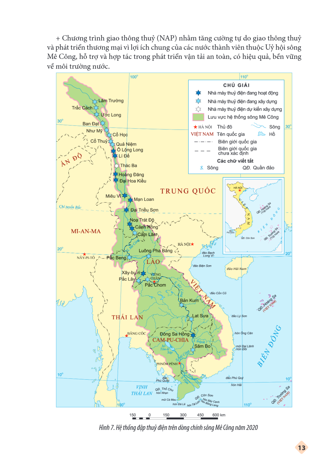 Chương trình giao thông thuỷ (NAP) nhằm tăng cường tự do giao thông thuỷ và phát triển thương mại vì lợi ích chung của các nước thành viên thuộc Uỷ hội sông Mê 