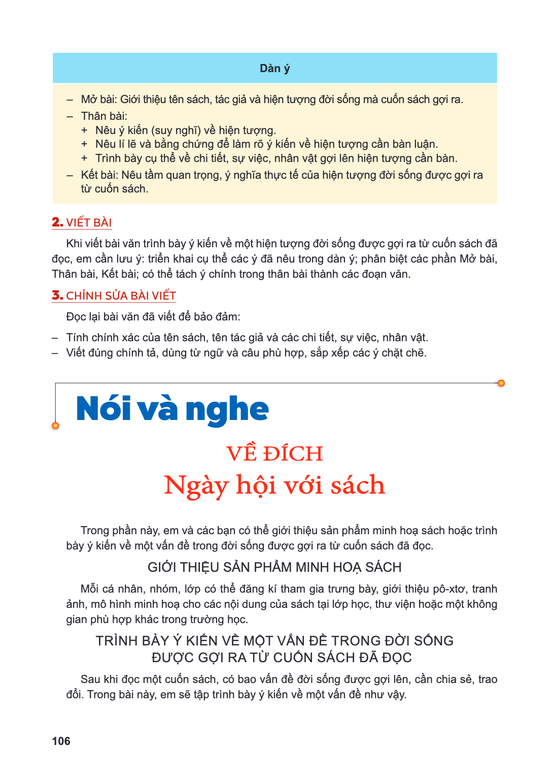 Dàn ý – Mở bài: Giới thiệu tên sách, tác giả và hiện tượng đời sống mà cuốn sách gợi ra. – Thân bài: + Nêu ý kiến (suy nghĩ) về hiện tượng. + Nêu lí lẽ và bằng 