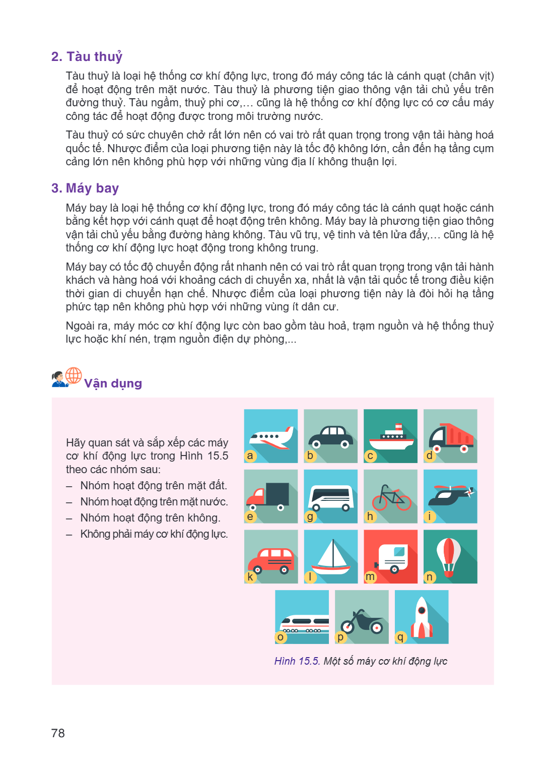 2. Tàu thuỷ Tàu thuỷ là loại hệ thống cơ khí động lực, trong đó máy công tác là cánh quạt (chân vịt) để hoạt động trên mặt nước. Tàu thuỷ là phương tiện giao th